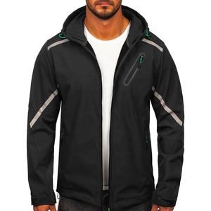 Blouson de course softshell personnalisé 2025 pour homme, grande taille, imperméable et respirant, avec nom d'équipe de motard - Product Image 4