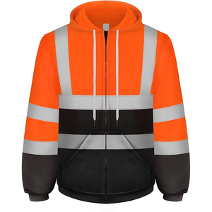 Sudaderas de Seguridad Diseñadas para Trabajo al Aire Libre que Brindan Calor, Comodidad, Durabilidad y Protección Reflectante - Product Image 2