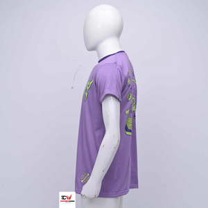 Camiseta de Verano para Hombre, de Alta Calidad, con Logotipo Impreso Digital Personalizado, Estilo Hip-Hop, Holgada, 210 g/m², de Algodón, con Diseño Gráfico - Product Image 4
