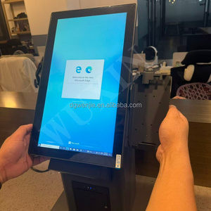 Wenjie 18.5/21.5/24 "Wall Mount tự đặt hàng thanh toán tiền mặt <span class=keywords><strong>kiosk</strong></span> SDK QR code scanner 80 mét tầng đứng Android/Linux/Windows OS - Product Image 3