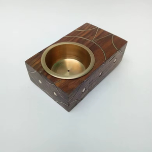 Unique Design Wooden Bakhoor Burner Carved Bakhoor Burner Laser Engraving Bakhoor Burner Mubkhar At very reasonable Price - Product Image 1