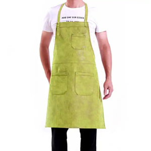 Welding <b>Apron</b> Flame Retardant Fireproof Drilled Cotton Fabric CE Certified Breathable Durable European Style Welder Protective - Product Image 3