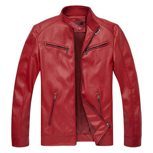 Wholesale Customized <b>Leather</b> Winter <b>Jacket</b> <b>Long</b> Sleeves <b>Leather</b> <b>Jacket</b> Street Wear <b>Leather</b> <b>Jacket</b> - Product Image 1