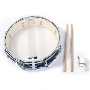 Set di rullanti professionale 13x3.5 pollici con bacchette e cinturino per chiavi di colore nero - Product Image 1
