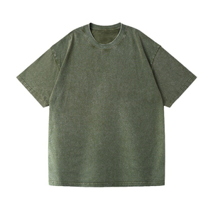Camiseta Personalizada de Alta Calidad, 240 g/m², Corte Cuadrado, 100% Algodón Transpirable, Hombros Caídos, Estilo Holgado, Tallas Grandes - Product Image 4