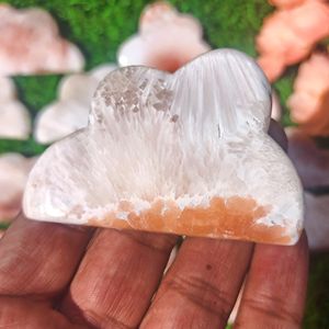 Cristal de Scolecita Natural en Forma de Nube, Chakralume, Piedra Pulida para Sanación, Reiki, Meditación, Energía, Decoración Feng Shui, Venta al Por Mayor - Product Image 3