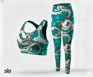 Conjunto de yoga para mujer, la mejor calidad en sublimación y tela - Product Image 1