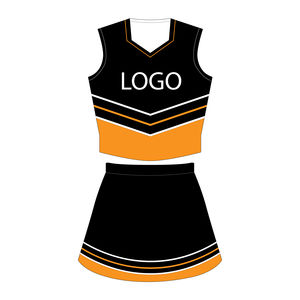 ชุดยูนิฟอร์มเชียร์ลีดเดอร์หญิงจากผู้ผลิตในปากีสถาน - กางเกงขาสั้นและกระโปรง คุณภาพสูงสำหรับขาย - Product Image 5