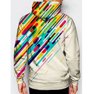 Sudadera con Capucha Sublimada Personalizada, Unisex, de Poliéster y Felpa, de Secado Rápido, Corte Holgado, Otoño, OEM, Personalización Básica - Product Image 2