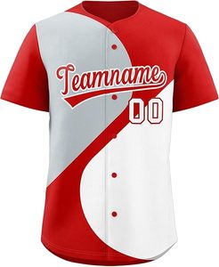 Maglia da Baseball Personalizzata con Stampa a Sublimazione, Collo a V, 100% Poliestere, per Bambini e Adulti, Produzione all'Ingrosso - Product Image 1