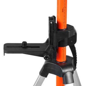 Treppiede per Livella Laser Industriale Rinforzato con Attacco Filettato da 1/4" e 20 5/8" 11, Regolazione Altezza 40.94-133.85 Pollici, Bolla di Livellamento - Product Image 6