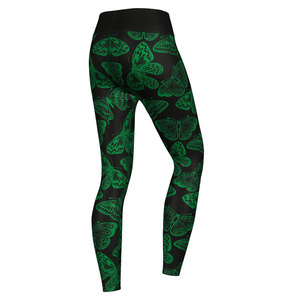 Leggings Deportivos Anti-Encogimiento para Mujer, Sublimados, al por Mayor, con Estampado Personalizado, Leggings Cómodos con Bolsillos, Tela Suave de Poliéster y Spandex - Product Image 1
