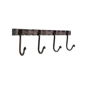 New Arrival <b>Wall</b> Mounted Black Powder Coated Finished Iron Hook For <b>Wall</b> Decor For Home Decor For Hanging <b>Clothes</b> For Closet - Product Image 2