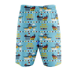 Shorts de bain pour homme personnalisés, 100 % polyester, séchage rapide, respirants, pour le surf et la natation - Product Image 2