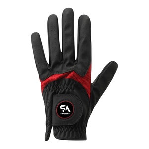 Vente en gros Gants de golf en cuir Cabretta de qualité supérieure avec logo personnalisé Gants de golf en cuir souple Gant de golf personnalisable à prix d'usine - Product Image 1