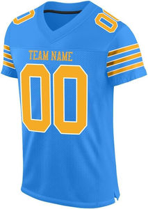 Maillot de football américain personnalisé respirant et antibactérien à manches courtes en mesh, uniforme de jeu taille XL et plus, prix abordable, OEM personnalisé - Product Image 3