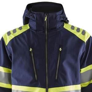High visibility safety <b>jacket</b> offering flexible fit lightweight fabric and lasting performance for professional <b>workers</b> - Product Image 5