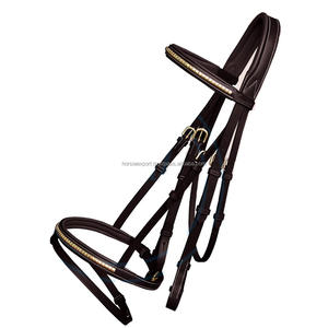 Headstall de brida de cuero ecuestre más vendido para carreras de caballos a precio mayorista por proveedor verificado superior - Product Image 4