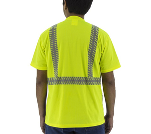 Wholesale 100% Polyester Hi Vis Safety Oversize XL Workwear Shirt Customized Logo LED Flash <b>Waterproof</b> Reflective Made Pakistan - Product Image 2