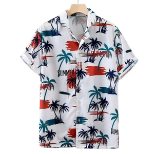 Men Custom Button Down Summer <b>Shirt</b> Casual Graffiti Hawaii Loose Short Sleeve All Over Printed <b>Shirt</b> - Product Image 1