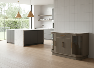 Îlot de cuisine moderne en bois massif, écologique, de qualité supérieure, fabriqué à la main, ensemble table et chaises de style américain, ExportFurniture - Product Image 6