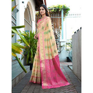 Vestidos de Cóctel Elegantes para Mujer, de Organza Zari Tejida, Estilo Patola Saree, por Elite Weaves, 600g - Product Image 3