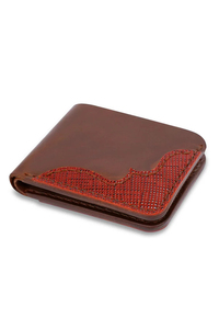 Portefeuille court élégant pour homme en cuir véritable de haute qualité, doublure légère en polyester, design de logo personnalisé, porte-cartes premium OEM - Product Image 3