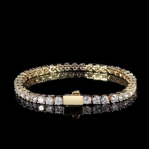 Pulsera de Diamantes Moissanite Más Vendida para Mujer, Joyería de Moda para Bodas, Fiestas y Aniversarios, Disponible a Precio de Fábrica - Product Image 1