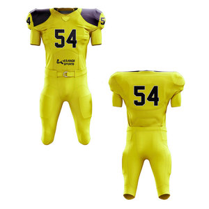 Hot Selling American Football Uniform Sports Wear Sublimation Printed American Football Uniform For Sale - Product Image 3