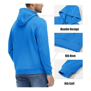 Sublimation Up Hoodie Custom Logo Plain Hoodies Blank Hoodie Unisex Pullover Jacket Lightweight Sportswear Casual - Product Image 3