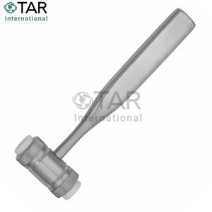 ค้อนกระดูก Mead Bone Mallet ขนาด 7 นิ้ว ทำจากเหล็กกล้าไร้สนิม หัวไนลอนเปลี่ยนได้ ใช้สำหรับศัลยกรรมทางทันตกรรมและกระดูก - Product Image 5