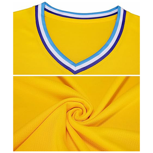 Uniforme de Baloncesto Personalizado de Alta Calidad – Camiseta y Pantalones Cortos Sublimados 100% Poliéster - Product Image 3