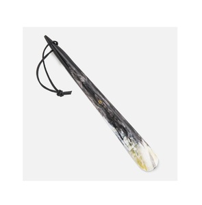 Chausse-pied en cuir de buffle poli à la main de qualité supérieure avec attache en cuir, aide à l'enfilage des chaussures pour homme et femme - Product Image 2