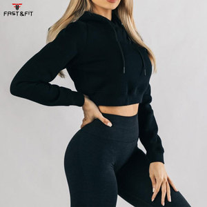 Sudadera con Capucha para Mujer, Personalizada con Logotipo, de Algodón, con Estampado, Manga Larga, Tejido Grueso, Cierre con Cremallera, Impermeable - Product Image 4