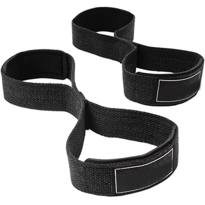 Accessories High Quality New Premium Nylon Cotton Adjustable Lightweight Eco-Friendly Customizable Figure 8 Unisex Gym Straps - Product Image 4