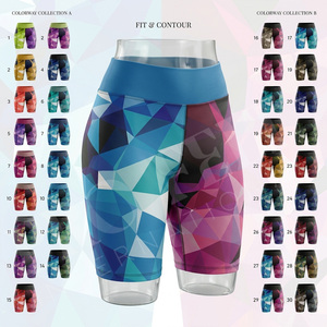 Shorts de compression athlétiques à séchage rapide pour le yoga, le fitness, la course à pied et le cyclisme – Leggings d'entraînement extensibles et respirants - Product Image 1
