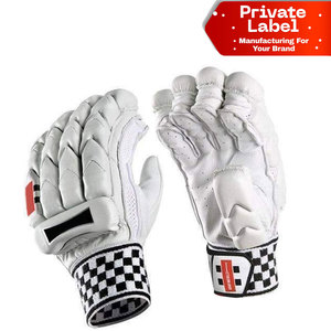 Gants de frappe de cricket ergonomiques multi-flexibles, confort et adhérence flexibles, poignets élastiques en tissu éponge doux - Product Image 1