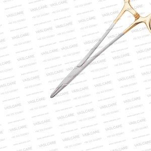 Porte-aiguille Neivert Offset Onyx (12,5 cm) à mâchoires dentelées en carbure de tungstène, instrument chirurgical en plastique par Vaslcare - Product Image 5
