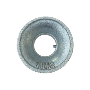 1" Galvanized Cast Iron <b>Wall</b> <b>Plate</b> for Fire Sprinkler Pipe Heavy Duty Pipe Cover QF Brand GWP100 Model Class a & B Fires - Product Image 4