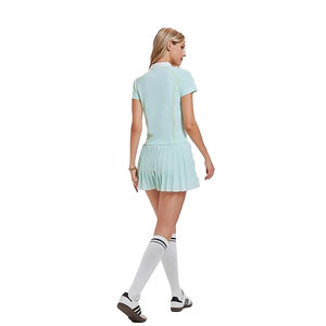 Ensemble d'entraînement léger Solid Trader avec ventilation intégrée pour des performances optimales, uniforme de tennis pour femmes - Product Image 5