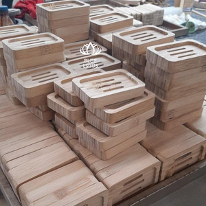 MÁS VENDIDO: Jabonera de Bambú Biodegradable, Caja de Almacenamiento para Jabón, para Encimera de Baño - Product Image 1
