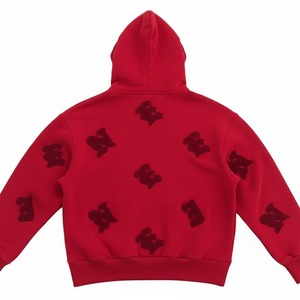 High Quality No Strings Blank Hoodie Custom <b>Thick</b> Cotton Heavyweight Oversized Hoodies 2026 new model - Product Image 2