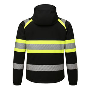Chaqueta de Trabajo de Invierno Resistente Unisex Personalizada, Impermeable, de Secado Rápido, de Algodón, para la Industria de la Construcción, de Alta Visibilidad - Product Image 2