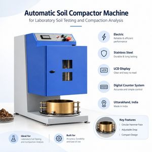 Compacteur de sol standard pour les essais de densité |   Appareil électrique automatique pour les travaux d'analyse de compactage géotechnique en laboratoire - Product Image 5