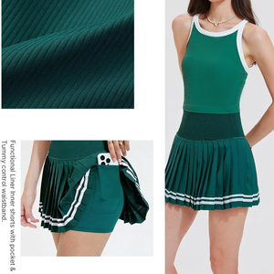 Stylish <b>Swing</b> Pickleball Outfit for Women Lightweight Luxe Tank and Shorts Set - Product Image 6