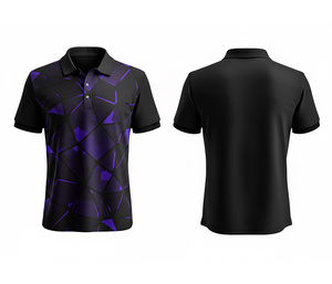 Polyester Sublimation Polo Shirt – Lightweight & Breathable Design for Men Women Youth Quick-Dry Dry-Fit Active Polo - Product Image 2