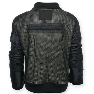 Chaqueta de Motocicleta para Hombre, Negra, de Forro Polar, con Capucha y Cierre Frontal, Protectora, Cortavientos, Informal, para Todas las Estaciones - Product Image 4