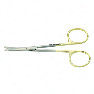 Ciseaux chirurgicaux en acier inoxydable à usage unique pour la rhinoplastie et les procédures manuelles de précision, type Ragnell Kilner droit - Product Image 1