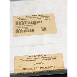 M.E.C. Tech MEC81304-1033R Socle 100mm - Équipements et Pièces Semi-conducteurs d'Occasion Mondialement Renommés - Product Image 6