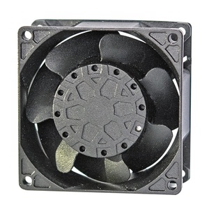 พัดลมแกนขนาดเล็ก 110V ใบพัดโลหะ 80x80x38 มม. (A8038V1HM-B) - Product Image 1
